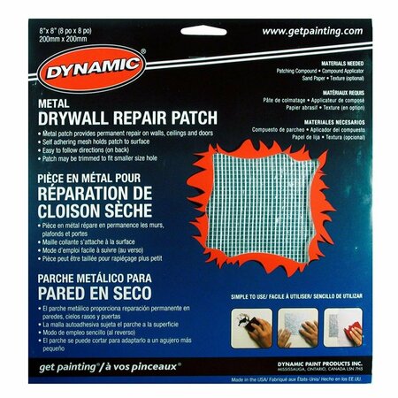 BEAUTYBLADE 217838 150 x 150 mm Drywall Strong Repair Patch - White - 150 x 150 mm BE3566028